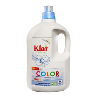 Klar Öko-Sensitive Color folyékony mosószer színes ruhákhoz, illatmentes, 2liter