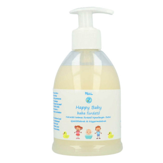 Eco-Z Happy Baby prémium hipoallergén hidratáló krémes babafürdető, 300ml