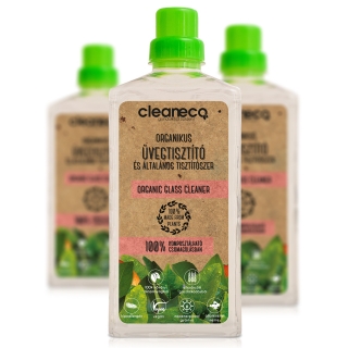 Cleaneco Organikus üvegtisztító komposztálható csomagolásban, 1L