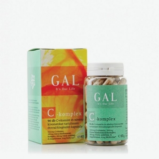 GAL C-komplex 1333mg C-vitamin 100mg szőlőmagkivonat+200mg bioflavonoid x 45adag