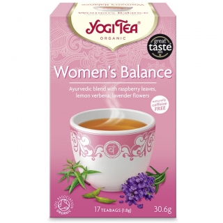 Yogi Tea Bio Női egyensúly tea, 17db filter