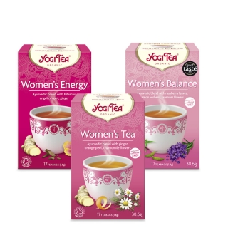 Yogi Tea Bio Női tea csomag, 3x17db filter