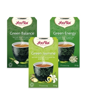 Yogi Tea Bio Zöld tea csomag, 3x17db filter