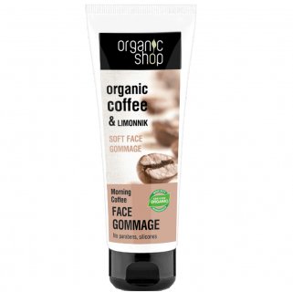 Organic Shop Arc gommage "Reggeli kávé", 75ml