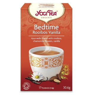 Yogi Tea Bio Lefekvés előtti rooibos-vanília tea, 17db filter