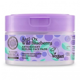 Blueberry Siberica Anti-Ox Vad Áfonya antioxidáns hámlasztó tisztító korong,20db