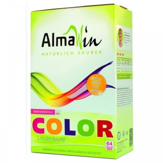 Almawin Color öko mosópor koncentrátum hársfavirág kivonattal 64 mosásra, 2kg