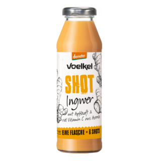 Voelkel Bio Gyömbér Shot természetes C-vitaminnal, 280ml