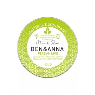 Ben&Anna Persian Lime natúr tégelyes krémdezodor, 45g