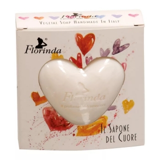 Florinda Szív alakú növényi szappan, 100g