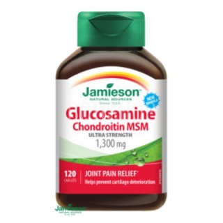 Jamieson Glükozamin, Kondroitin és MSM 1300 mg 120db