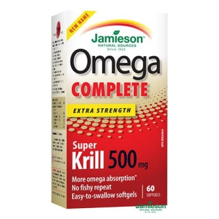Jamieson Omega Complete Krill Oil 500mg étrend-kiegészítő kapszula 60db
