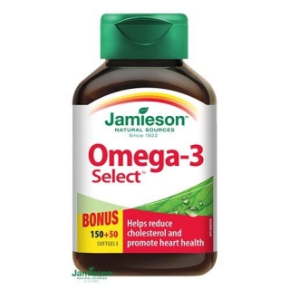 Jamieson Omega-3 Select 1000mg kapszula 200db