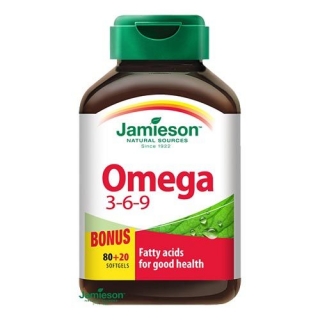 Jamieson Omega-3-6-9 étrend-kiegészítő kapszula 100db