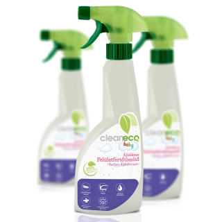 Cleaneco Baby Felület Fertőtlenítő újrahasznosított csomagolásban, 500ml