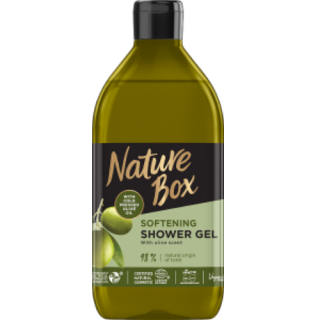 Nature Box tusfürdő Olíva olajjal a sima bőrért 385ml