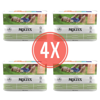 MOLTEX Pure&Nature öko pelenka 2, mini (3-6 kg) BOX 4x38db