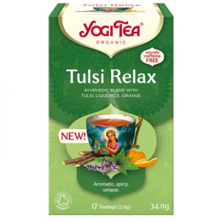 Yogi Tea Bio Tulsi relax tea, 17db filter
