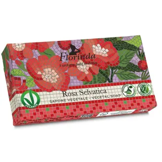 Florinda növényi szappan - Mozaik - Vadrózsa 100g
