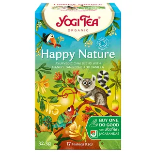 Yogi Tea Happy nature - Boldog természet bio tea, 17db filter