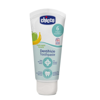 Chicco Baba fogkrém xilitollal 6 hónapos kortól, alma-banán ízű, 50ml