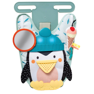 Taf Toys Penguin Play and Kick Car Toy zenélő pingvin játék autóba
