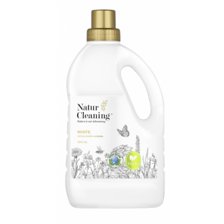 Naturcleaning White hipoallergén mosógél fehér ruhákhoz, 1,5liter