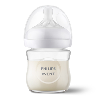 Philips AVENT SCY930/01 Natural Response üvegből készült cumisüveg 120ml, 0hó+