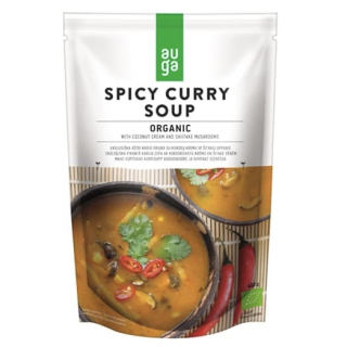 Auga Bio vegán fűszeres curry krémleves 400g