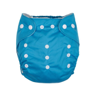 Petite&Mars Diappy zsebes vízálló mosható pelenka külső, egyméretes, kék