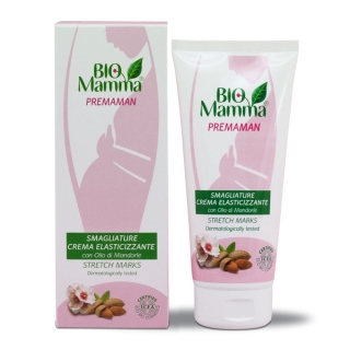 Bio Mamma terhességi csíkok elleni krém édesmandula olajjal, 150ml