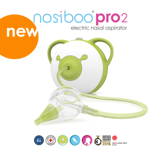 Nosiboo PRO2 elektromos orrszívó, zöld